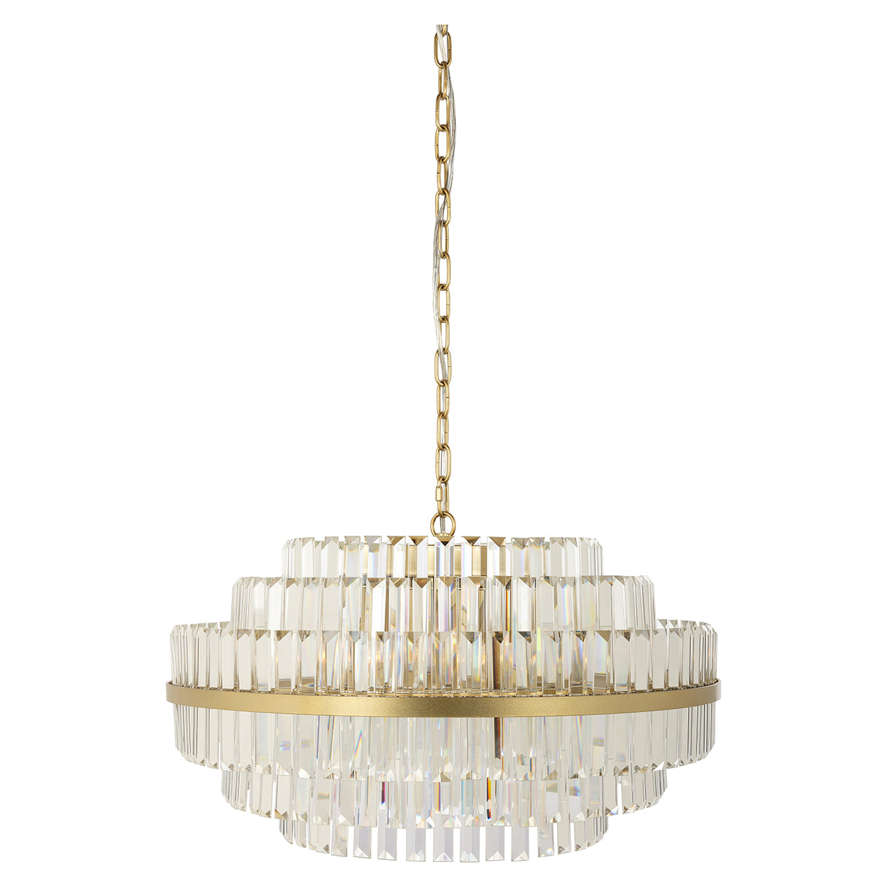 Kronleuchter Desire mittel (Gebürstetes Gold)