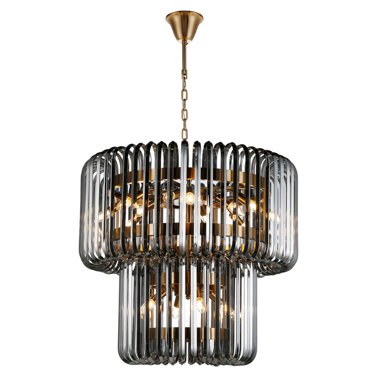 Chandelier Bryon smoke