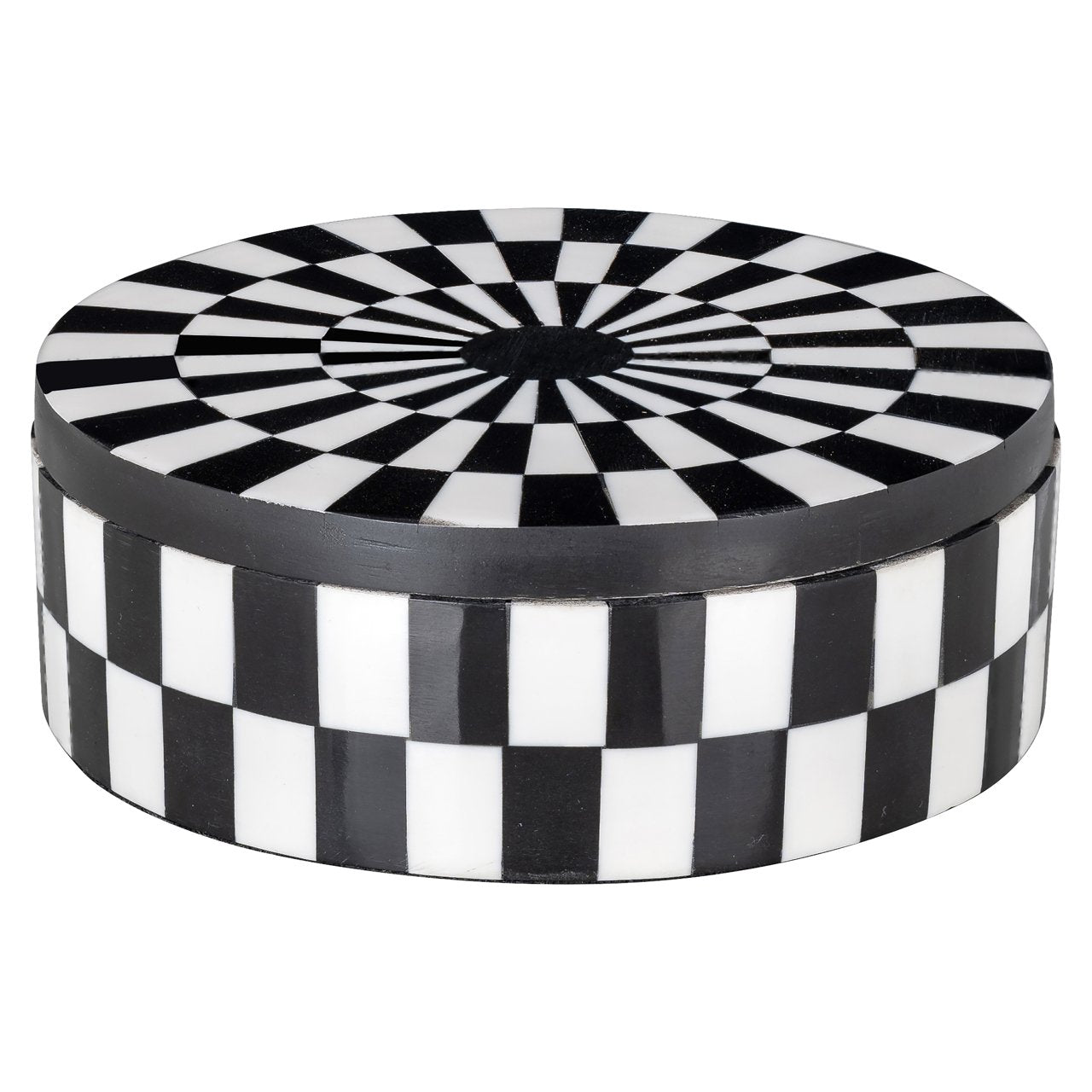 Storage box Nore black/white