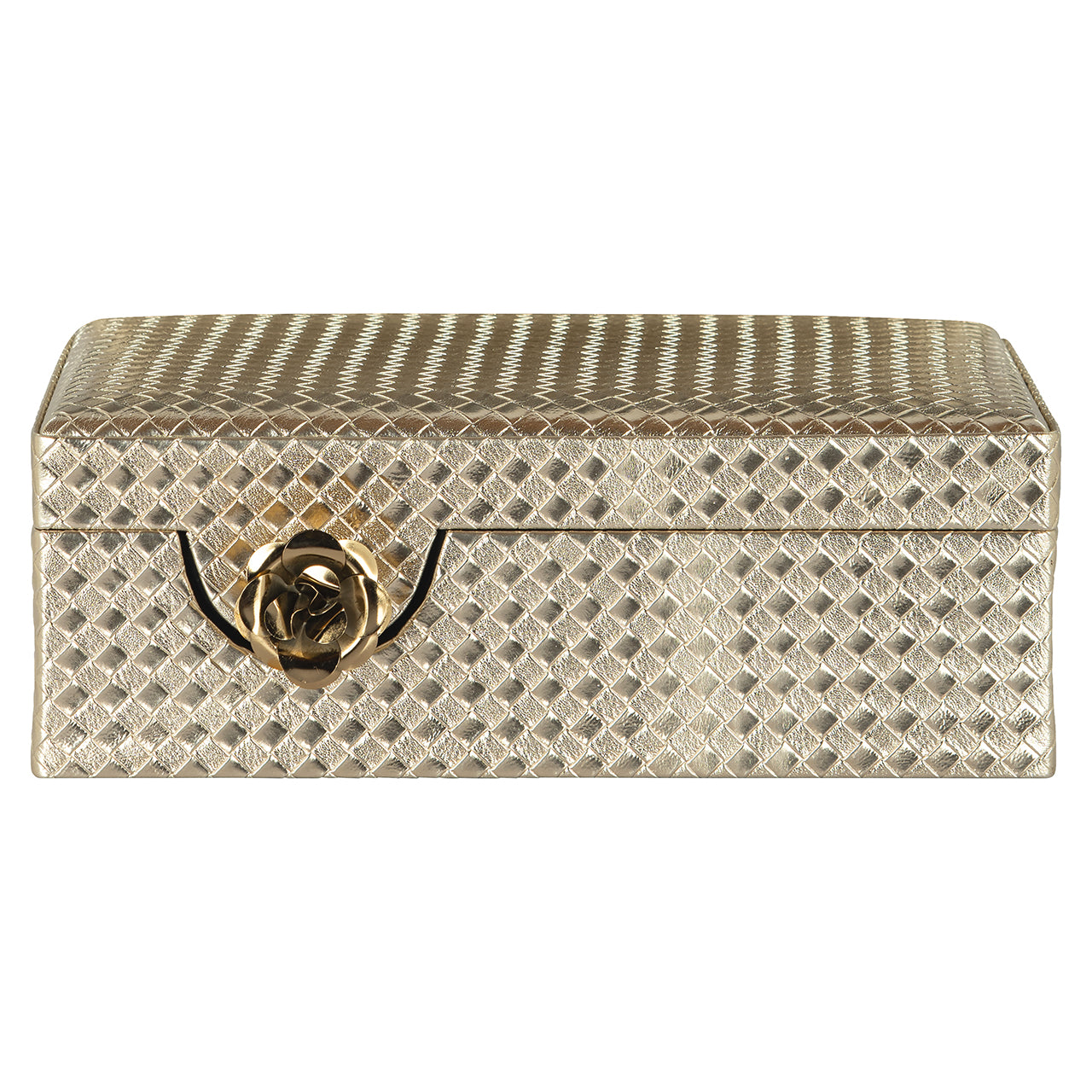 Storage box Trace big (Gold)
