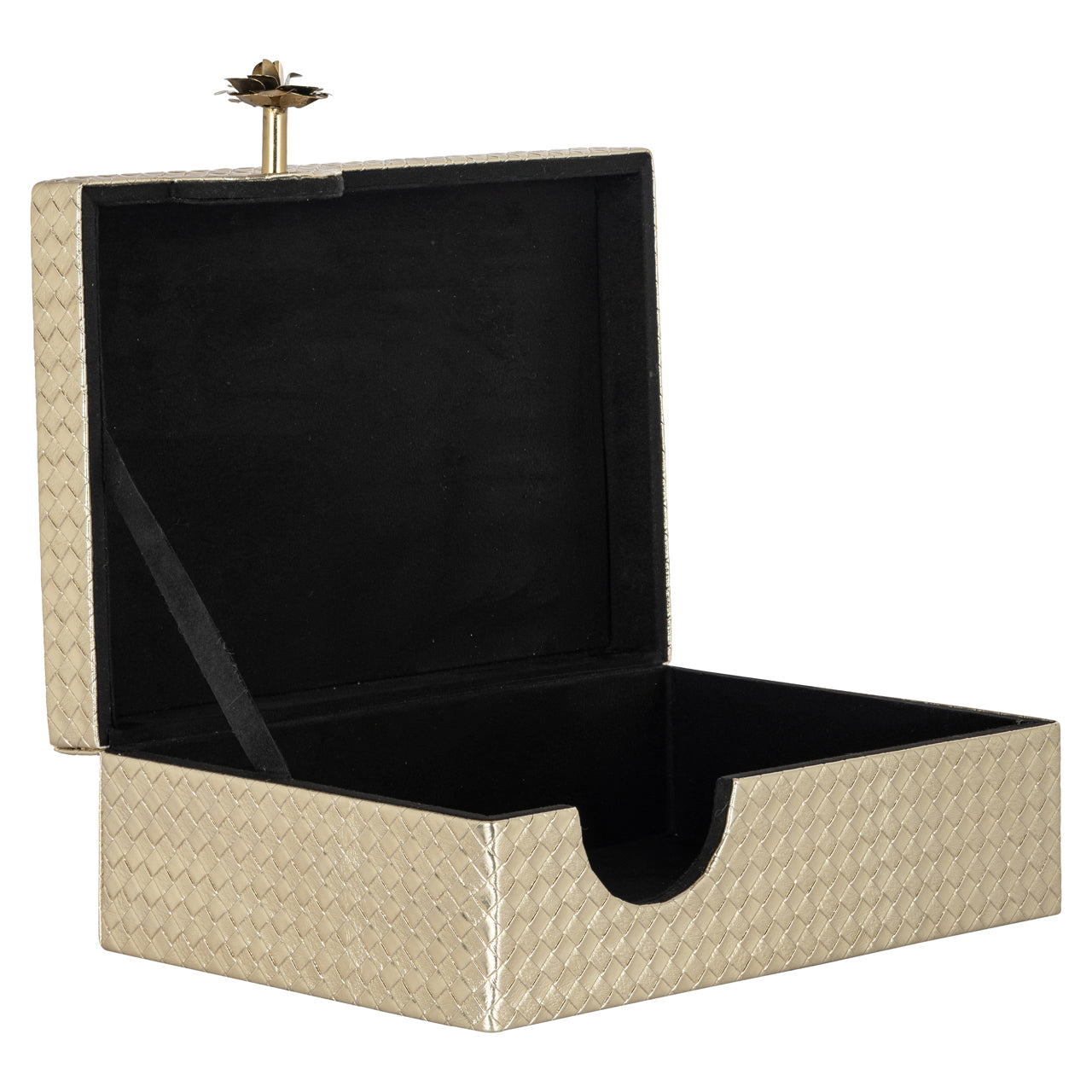 Storage box Trace gold large
