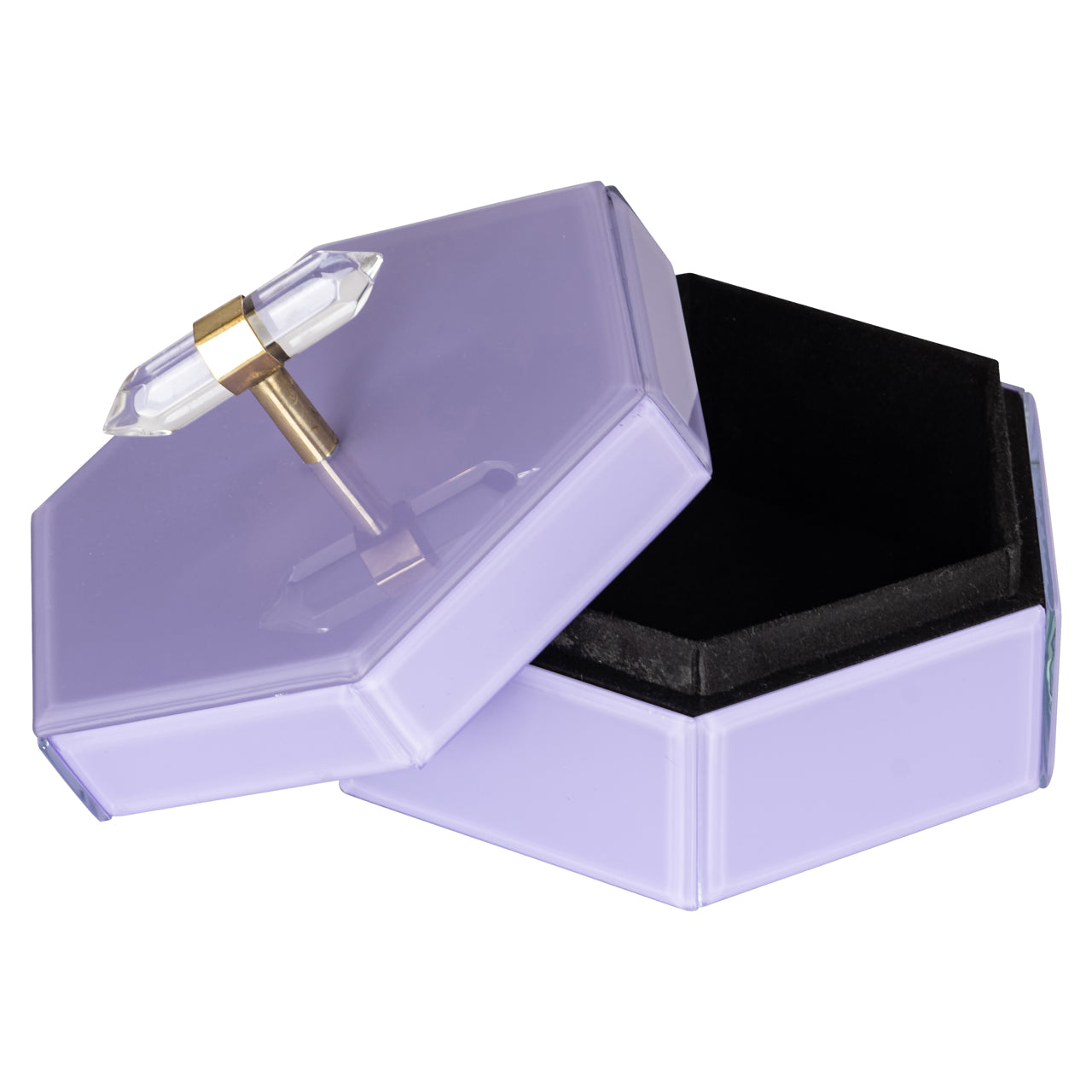 Storage box Jutta purple small