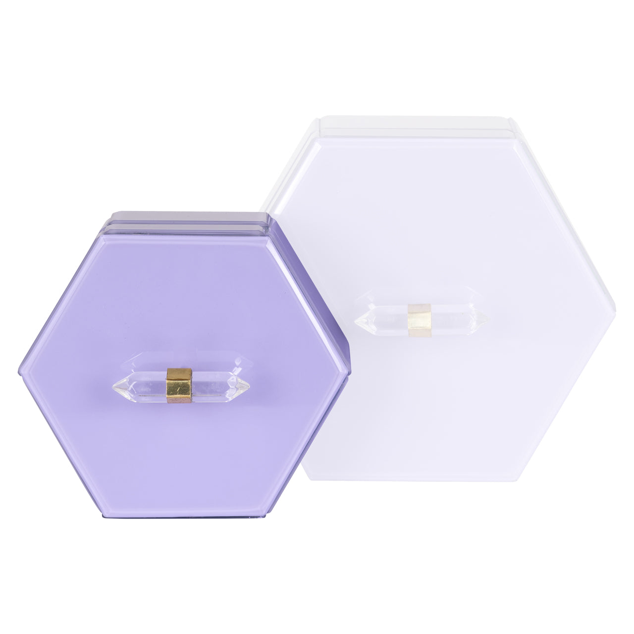Storage box Jutta purple small