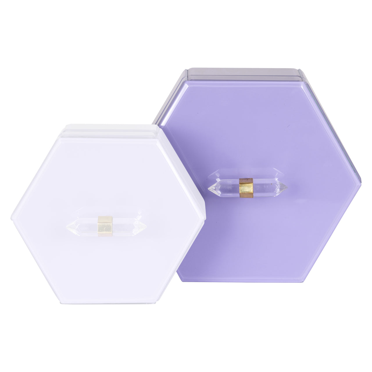 Storage box Jutta purple large