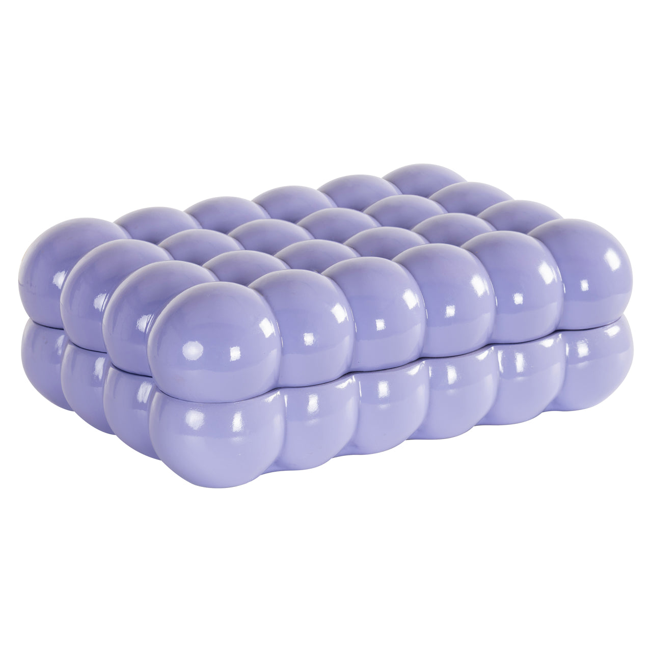 Storage box Cece purple large