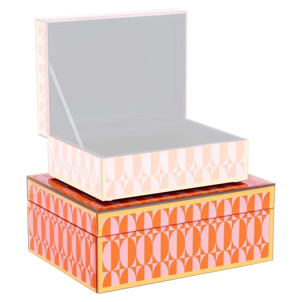 Storage box Abba pink large