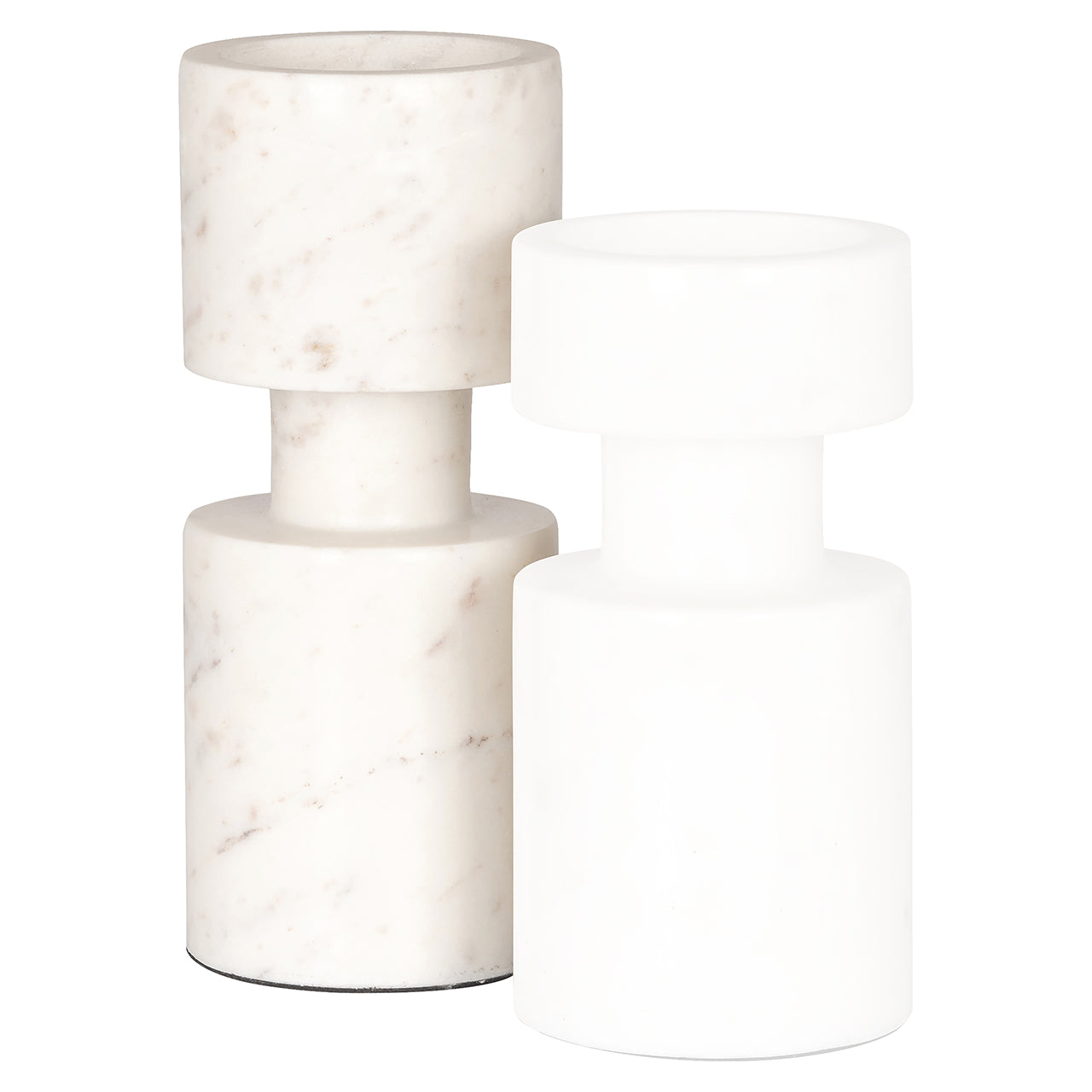 Candle holder Melle big (White)