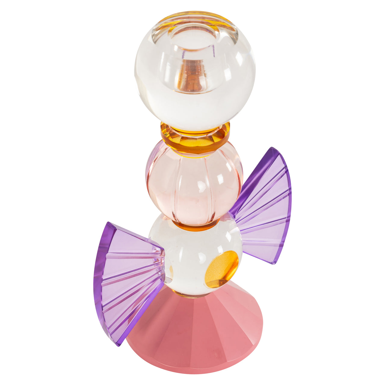 Candle holder Liony pink