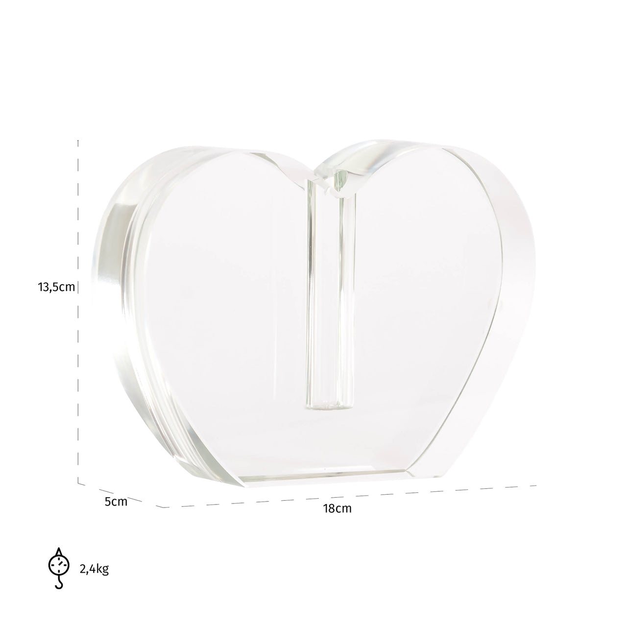 Candle holder Sana large