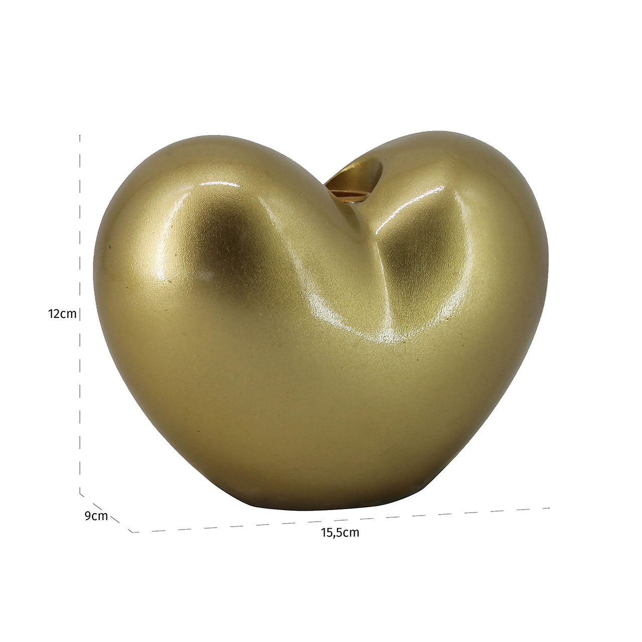 Candle holder Dilly big (Gold)