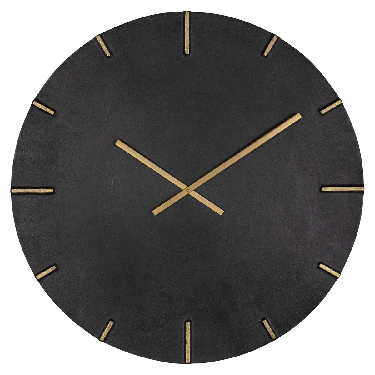 Clock Bilal black/gold