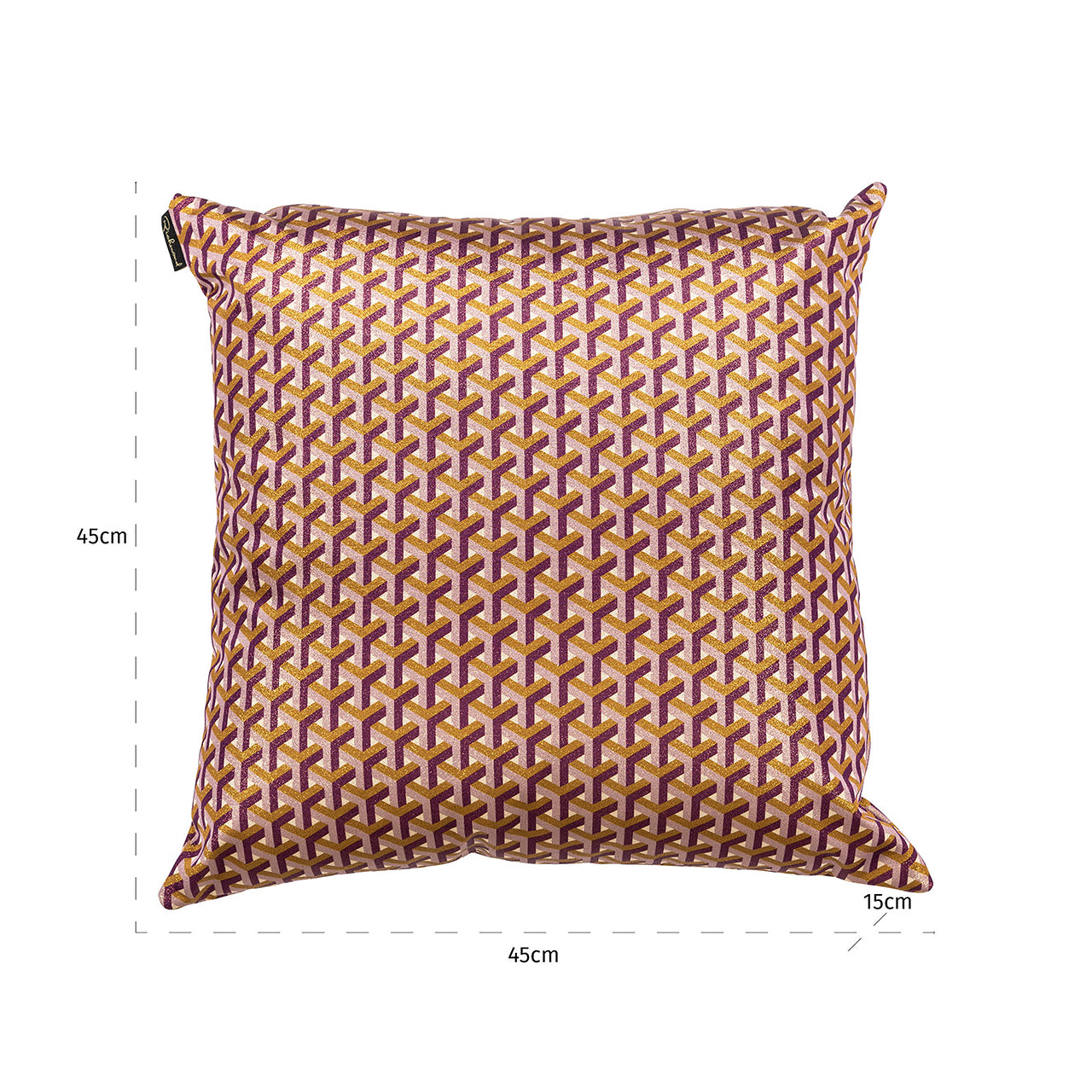 Kissen Pommelin 50x50 (Architect 0787 Dustypink Donna BT24508)