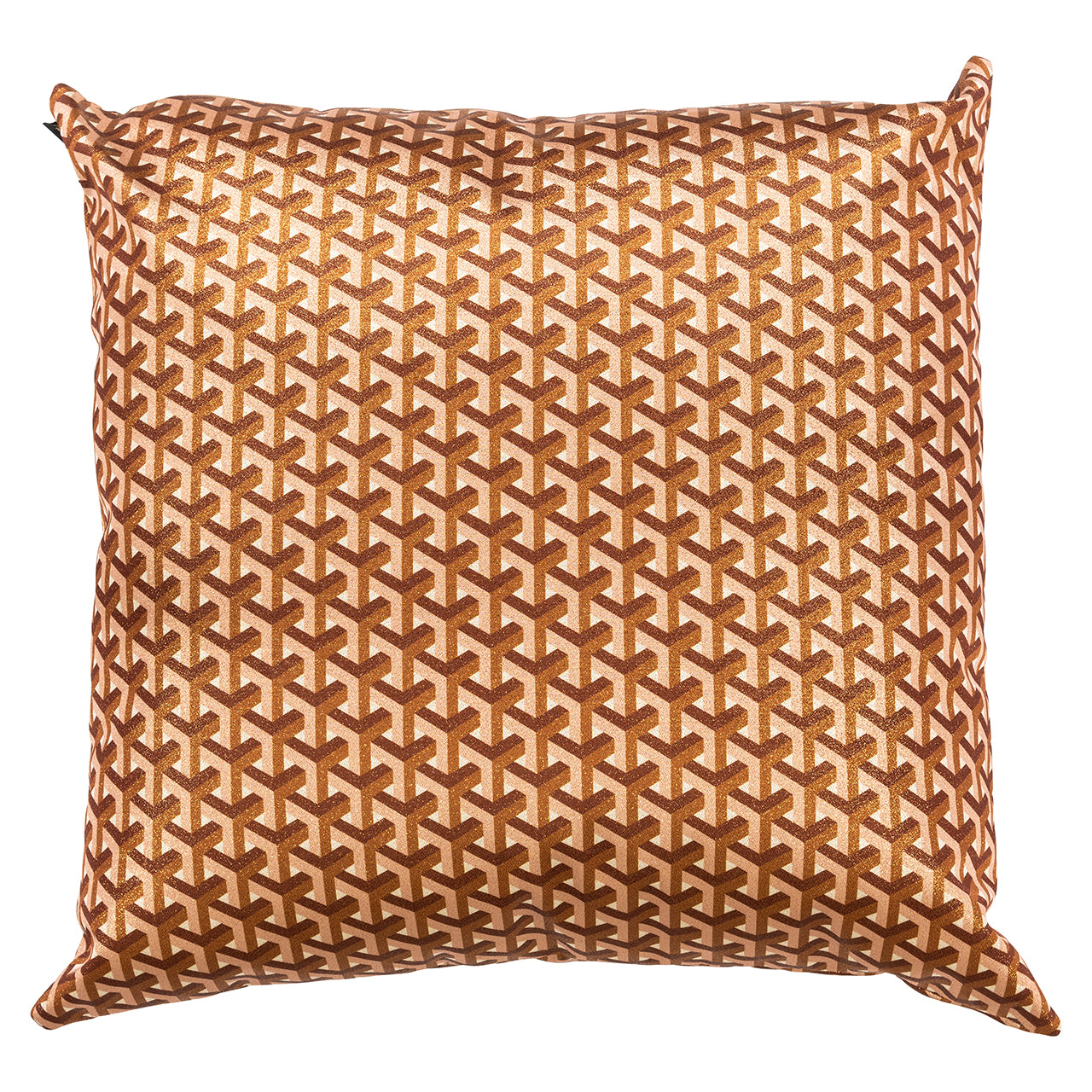 Kissen Phyllisia 50x50 (Geo Shape 3575 Brique Donna BT24004)