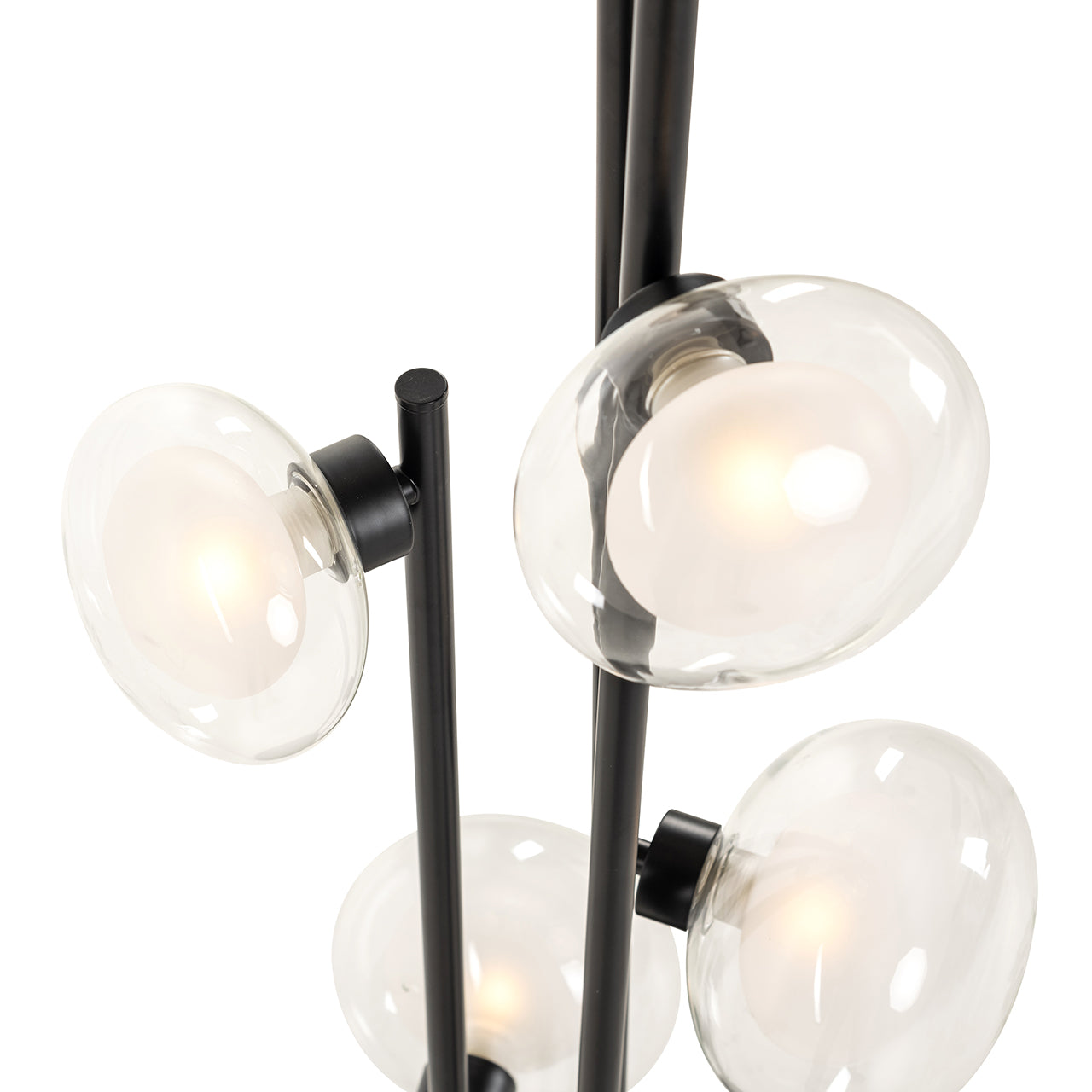 Staande lamp Luva zwart (Zwart)