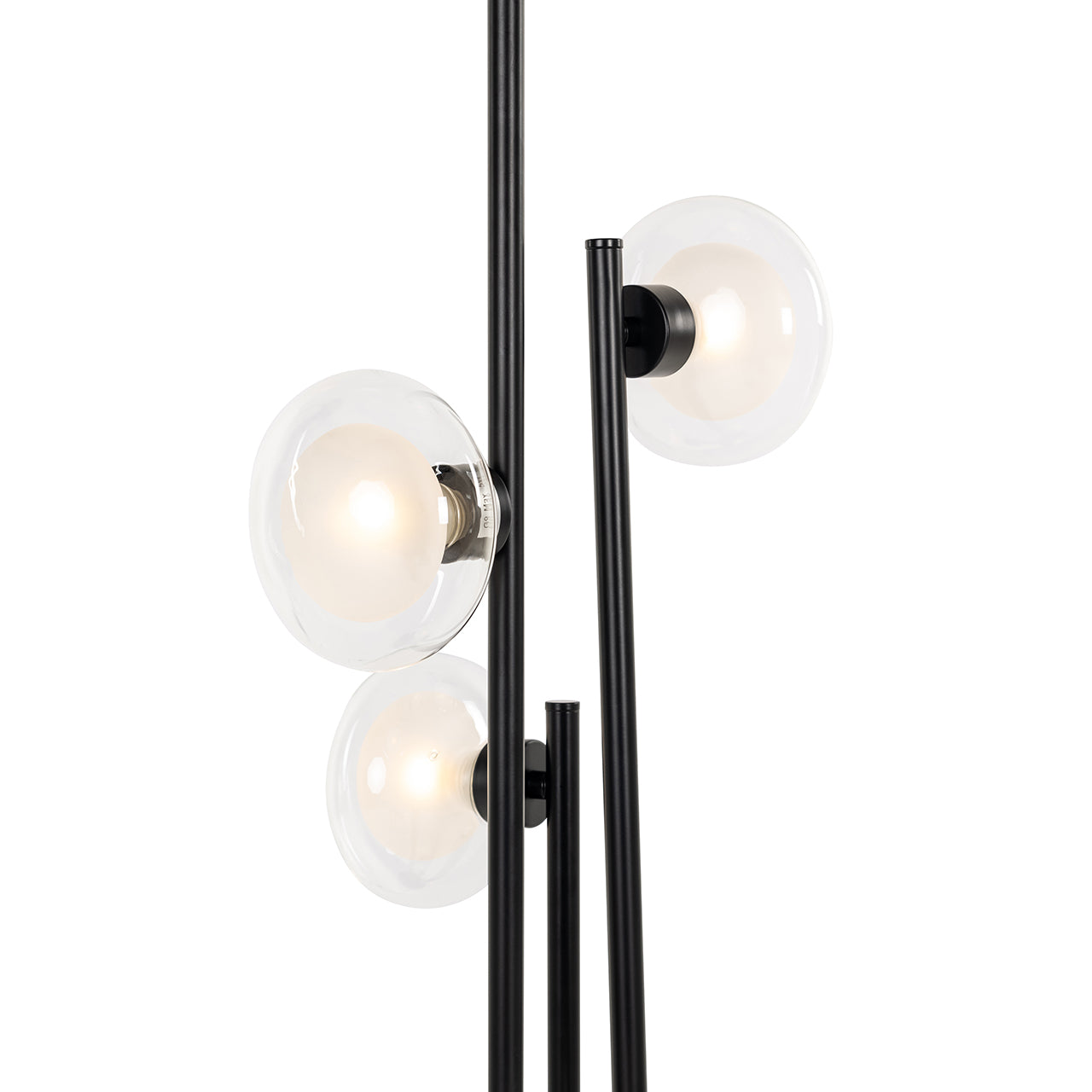Staande lamp Luva zwart (Zwart)