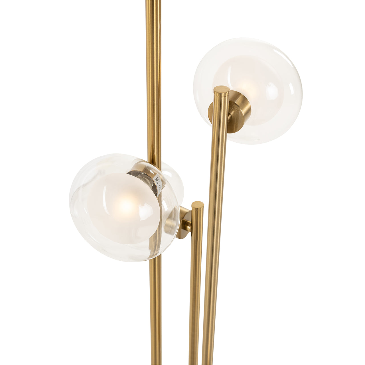 Staande lamp Luva messing (geborsteld goud)