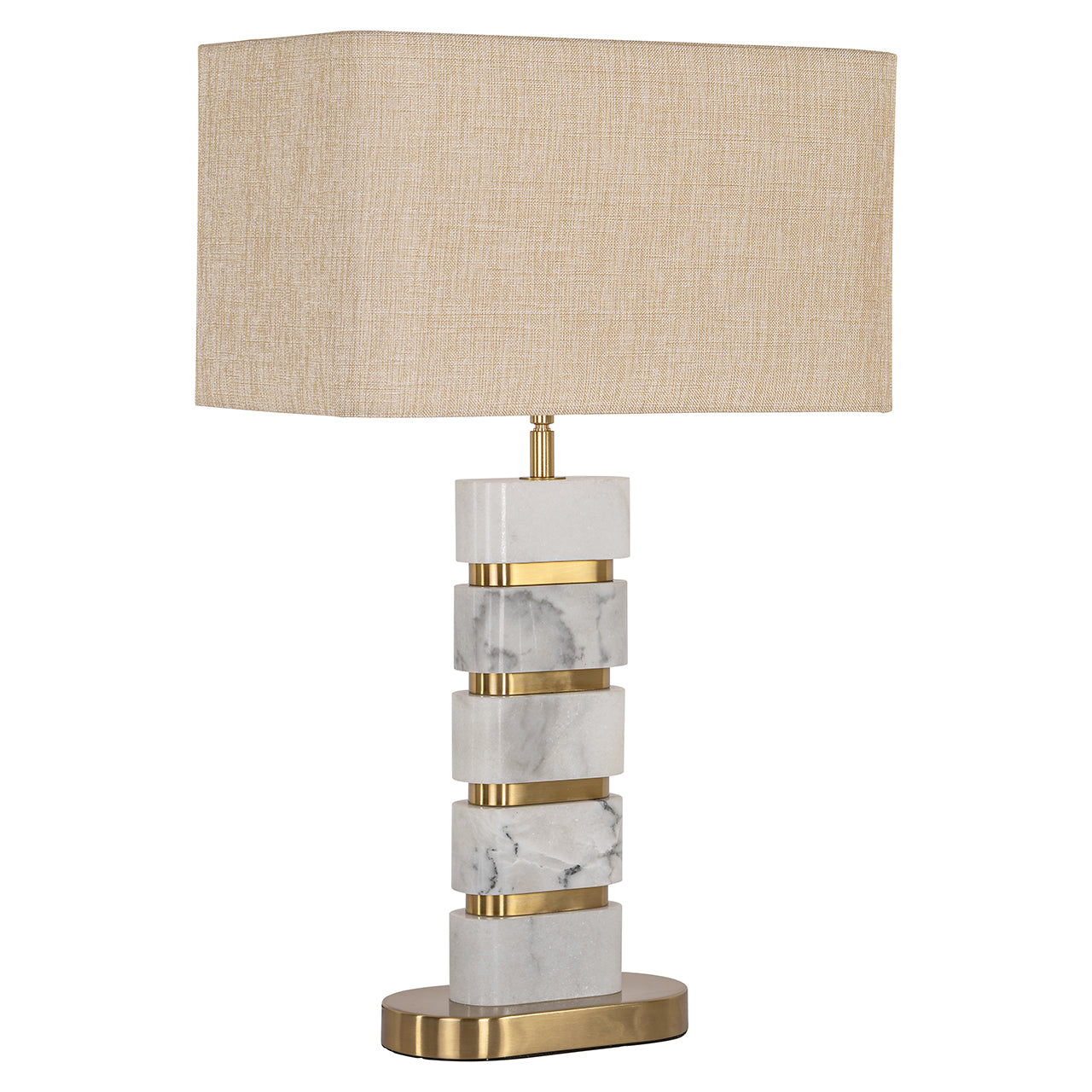 Tafellamp Lenore incl. lampenkap (Goud)