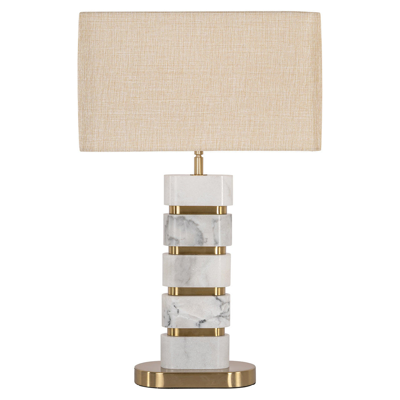 Tafellamp Lenore incl. lampenkap (Goud)