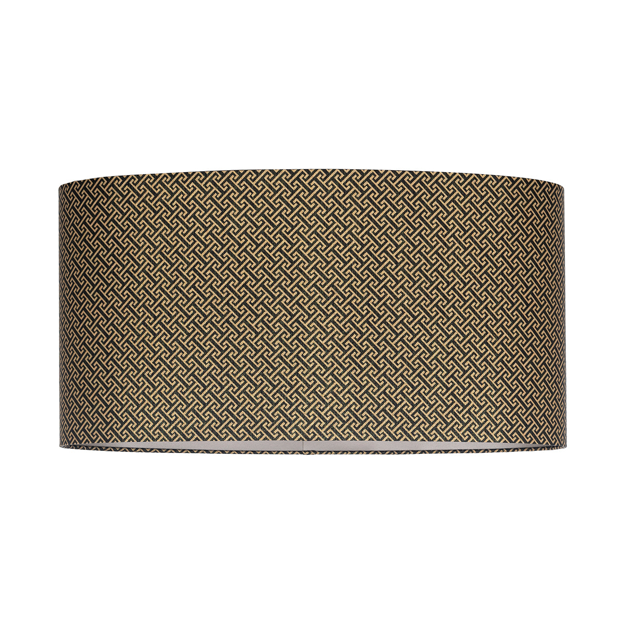 Lampenkap Geo ovaal (Donna-21056-Geo Classic Big 9999 Zwart)