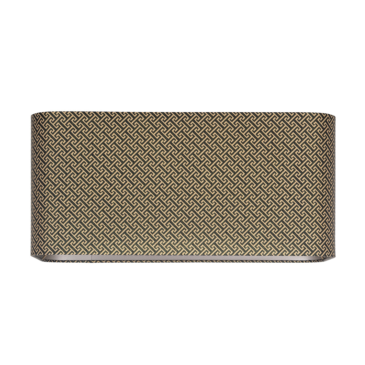 Lampenkap Geo rechthoek (Donna-21056-Geo Classic Big 9999 Zwart)