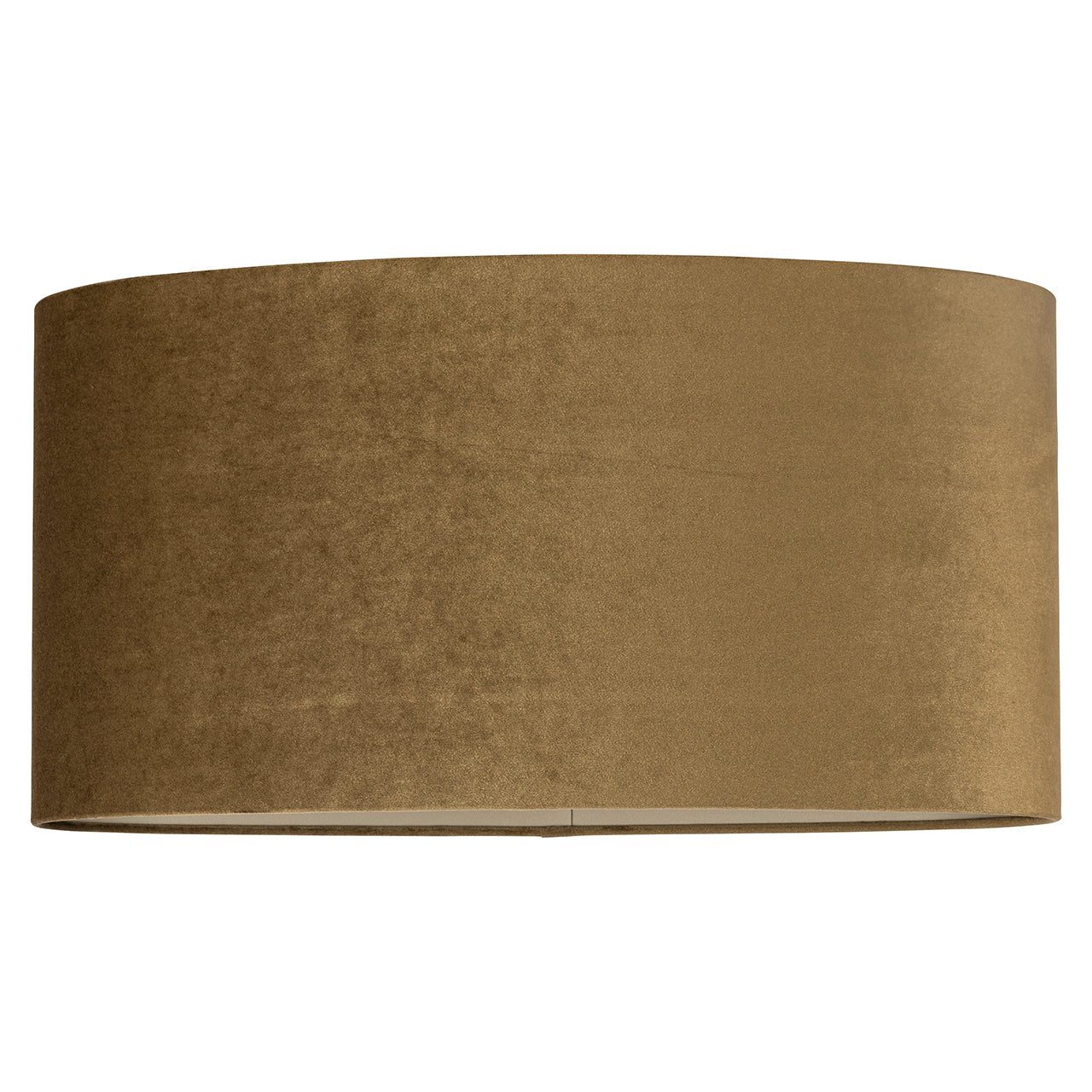 Lampenkap Addy goud fluweel ovaal (Goud)