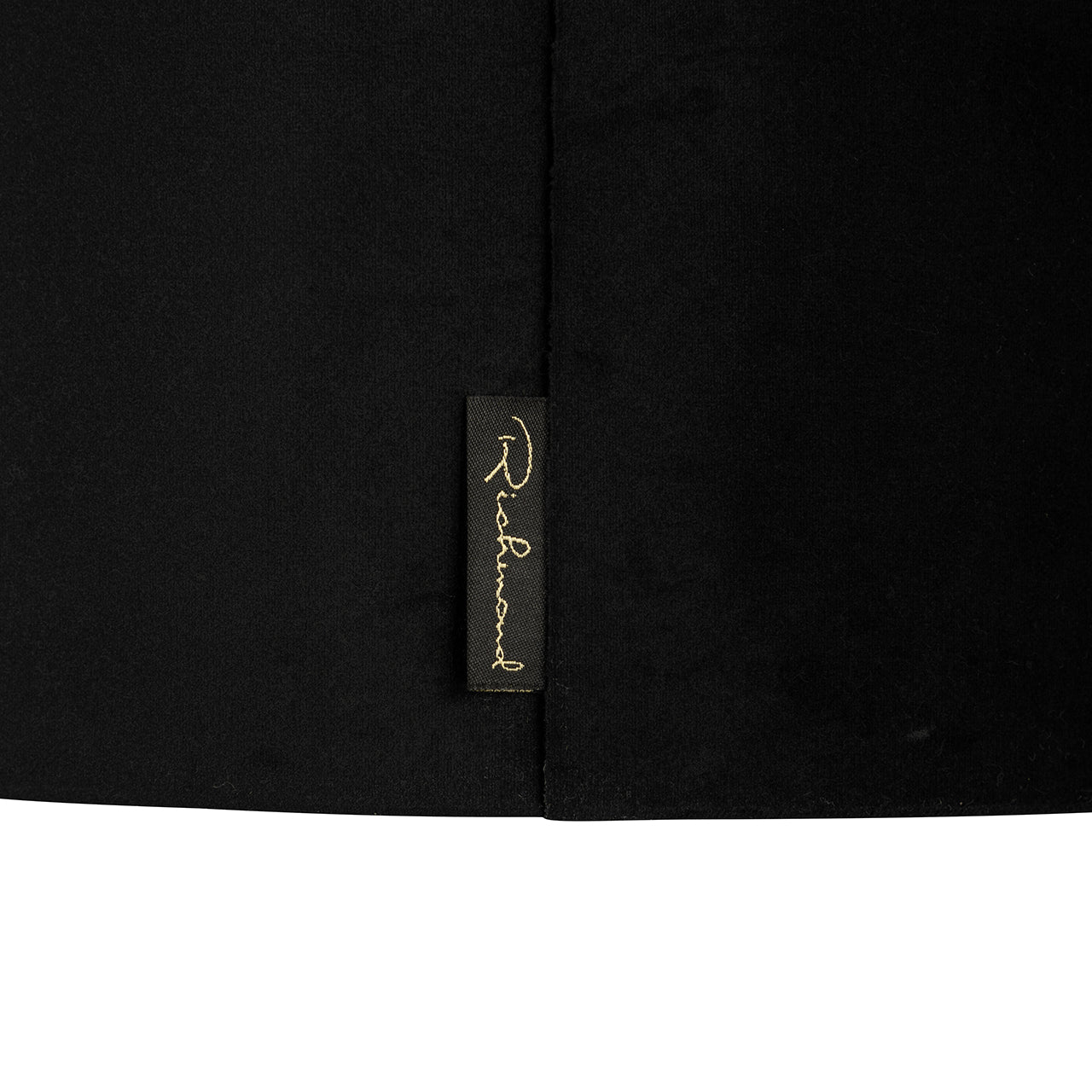Lampshade Maddy black velvet cilinder 40Ø (Black)