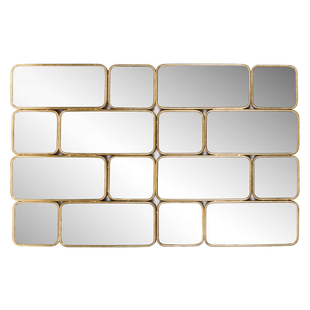 Mirror Birche with 16 mirrors (Gold)