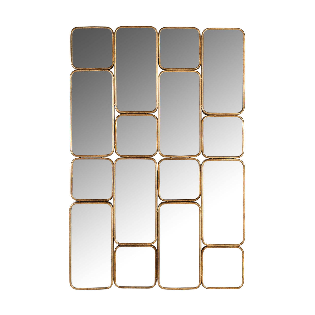 Mirror Birche gold