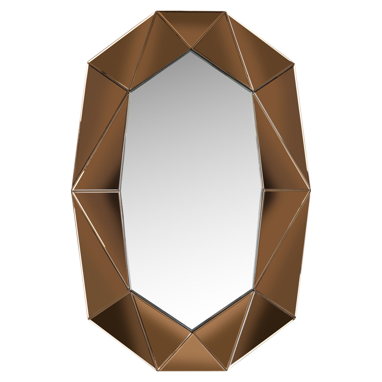 Mirror Jaloe bronze