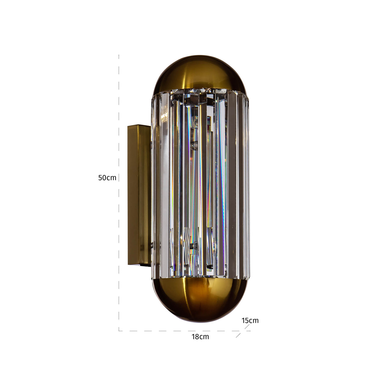 Wall lamp Anya bronze