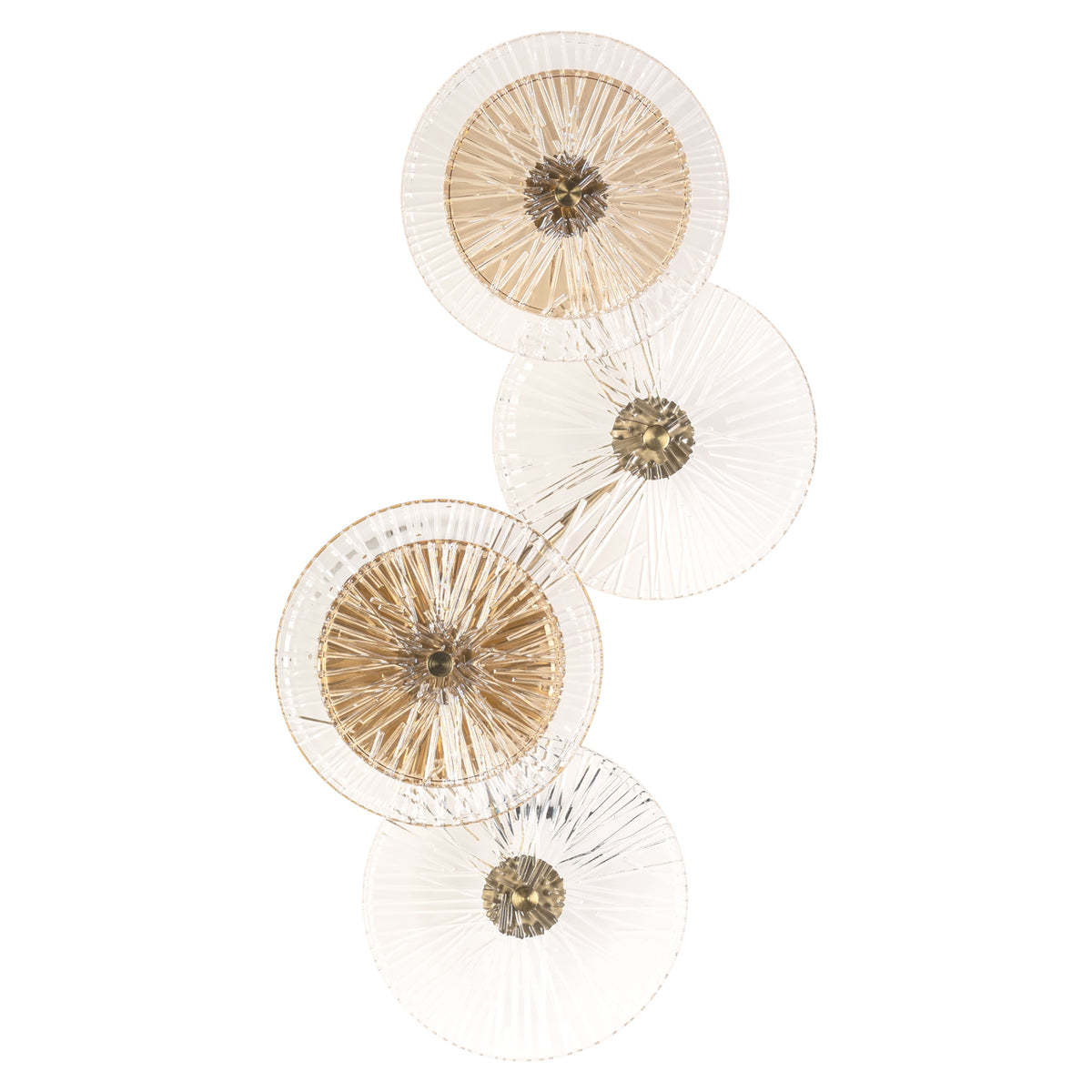 Wall lamp Linzi brushed gold