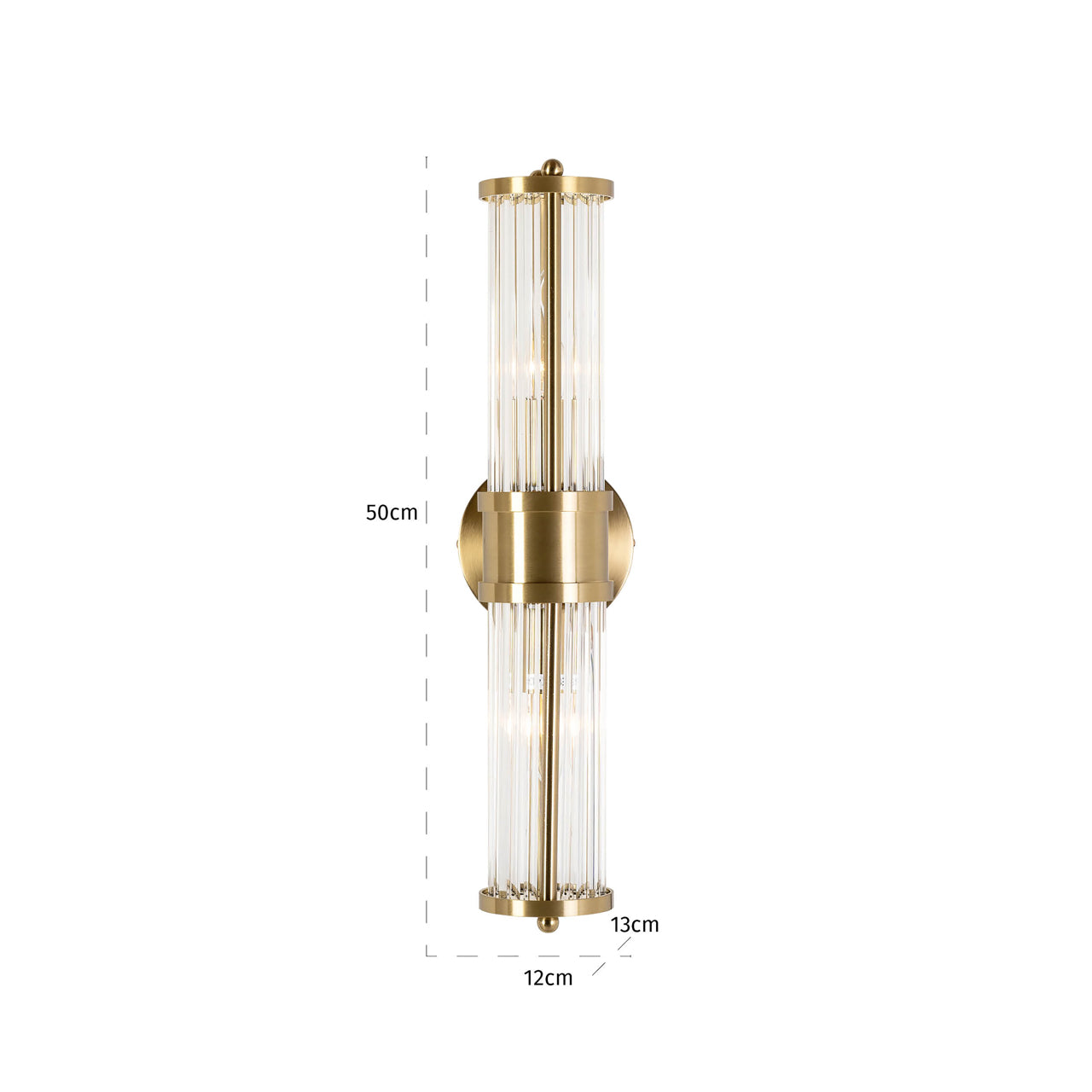 Wall lamp Lyan brushed gold