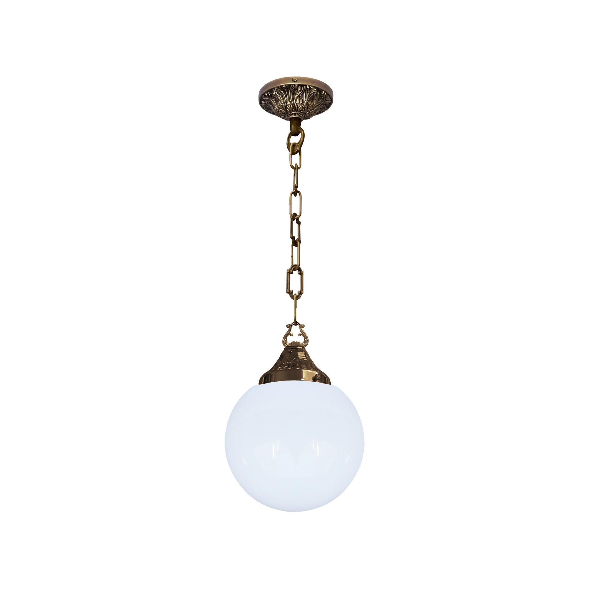 Classic Pendant Lamp Messina Glass