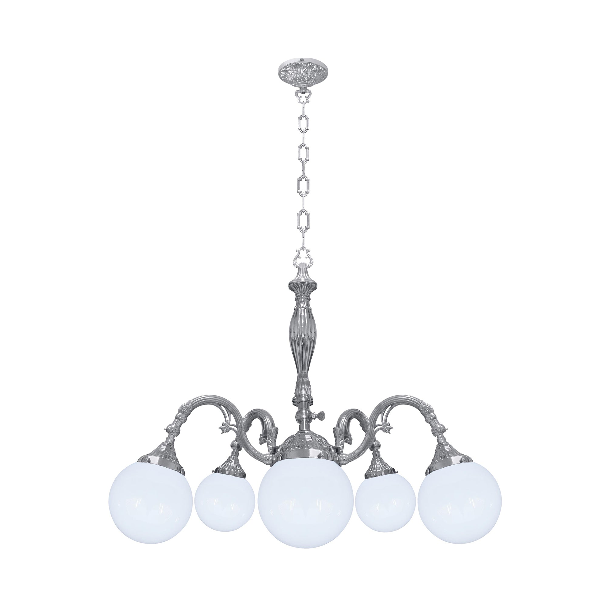 Classic Chandelier Milazzo III Glass