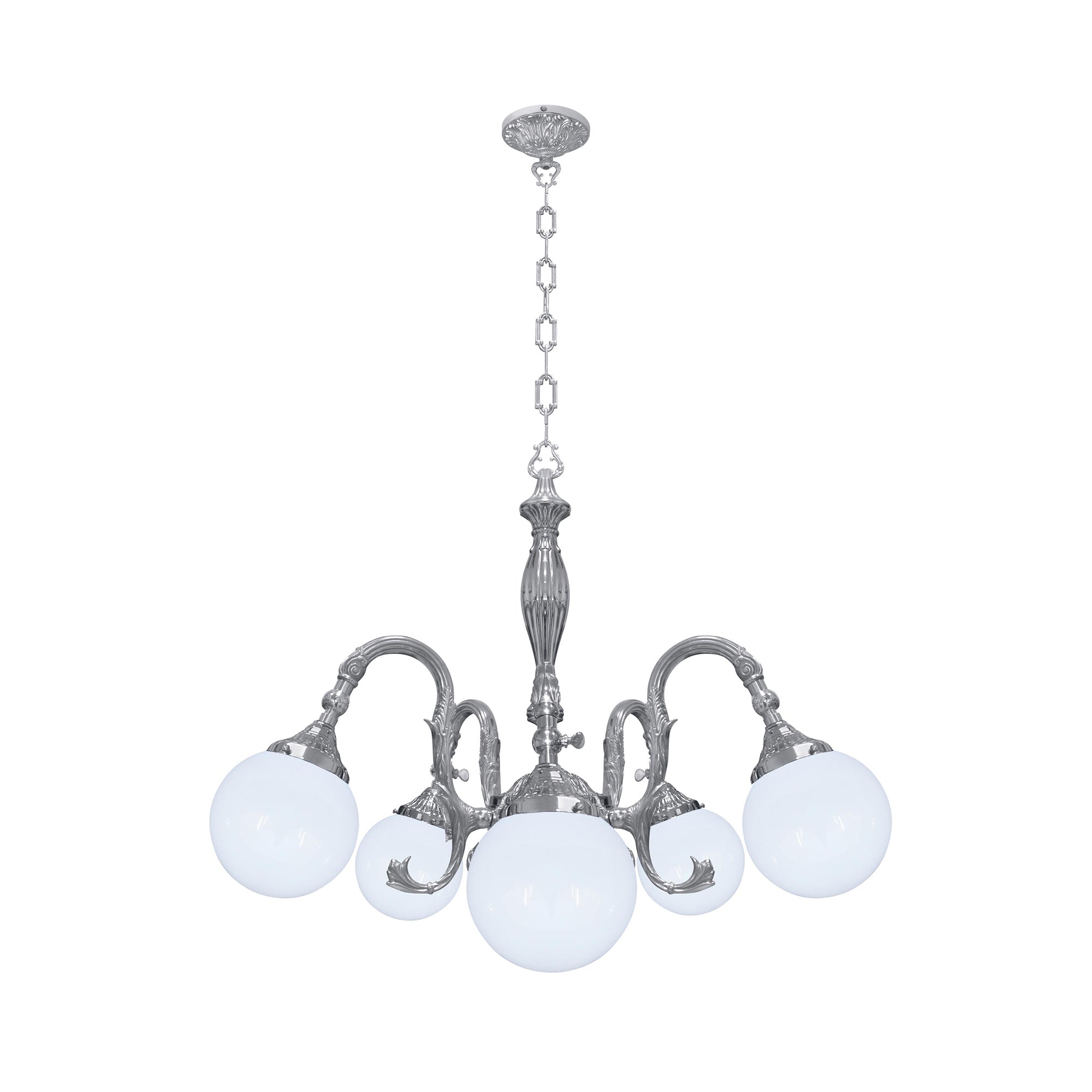 Classic Chandelier Milazzo IV Glass