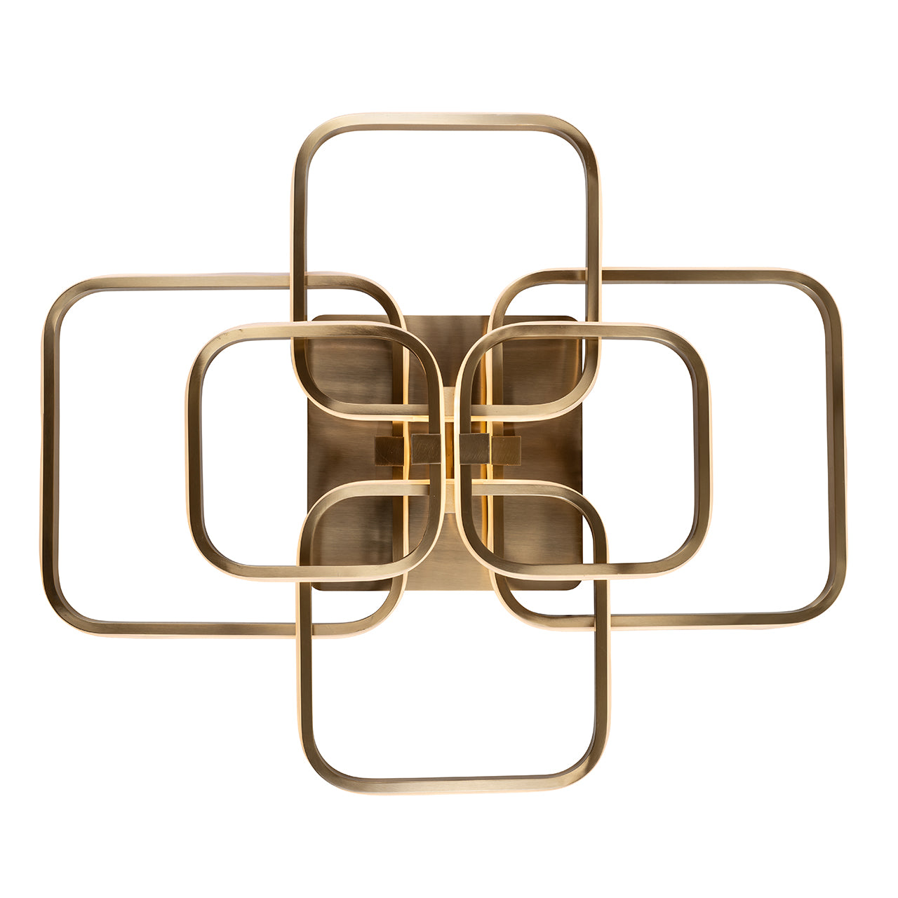Deckenleuchte Cailey (Gebürstetes Gold)