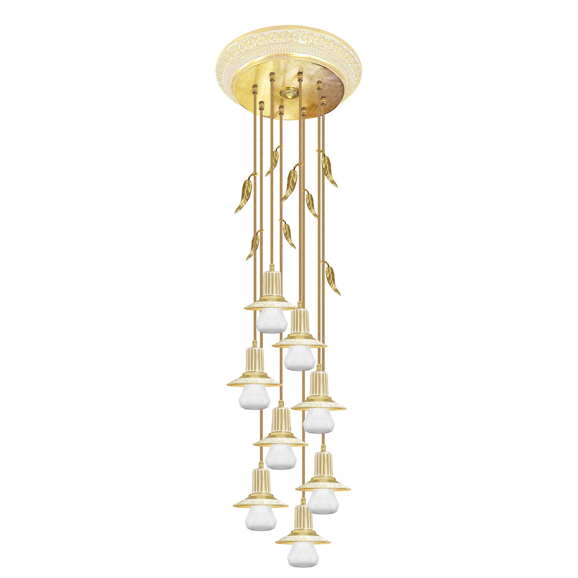 Classic Chandelier Palermo II Glass