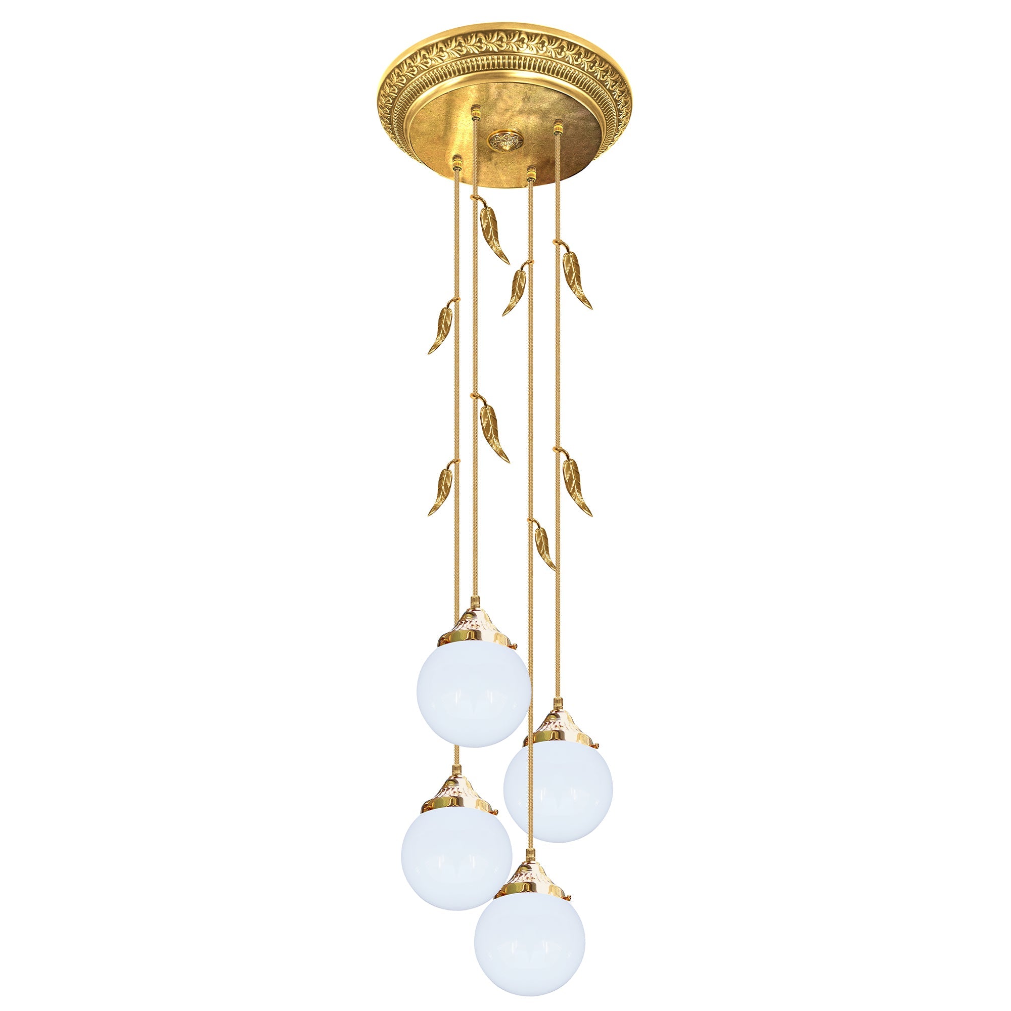 Classic Chandelier Palermo I Glass
