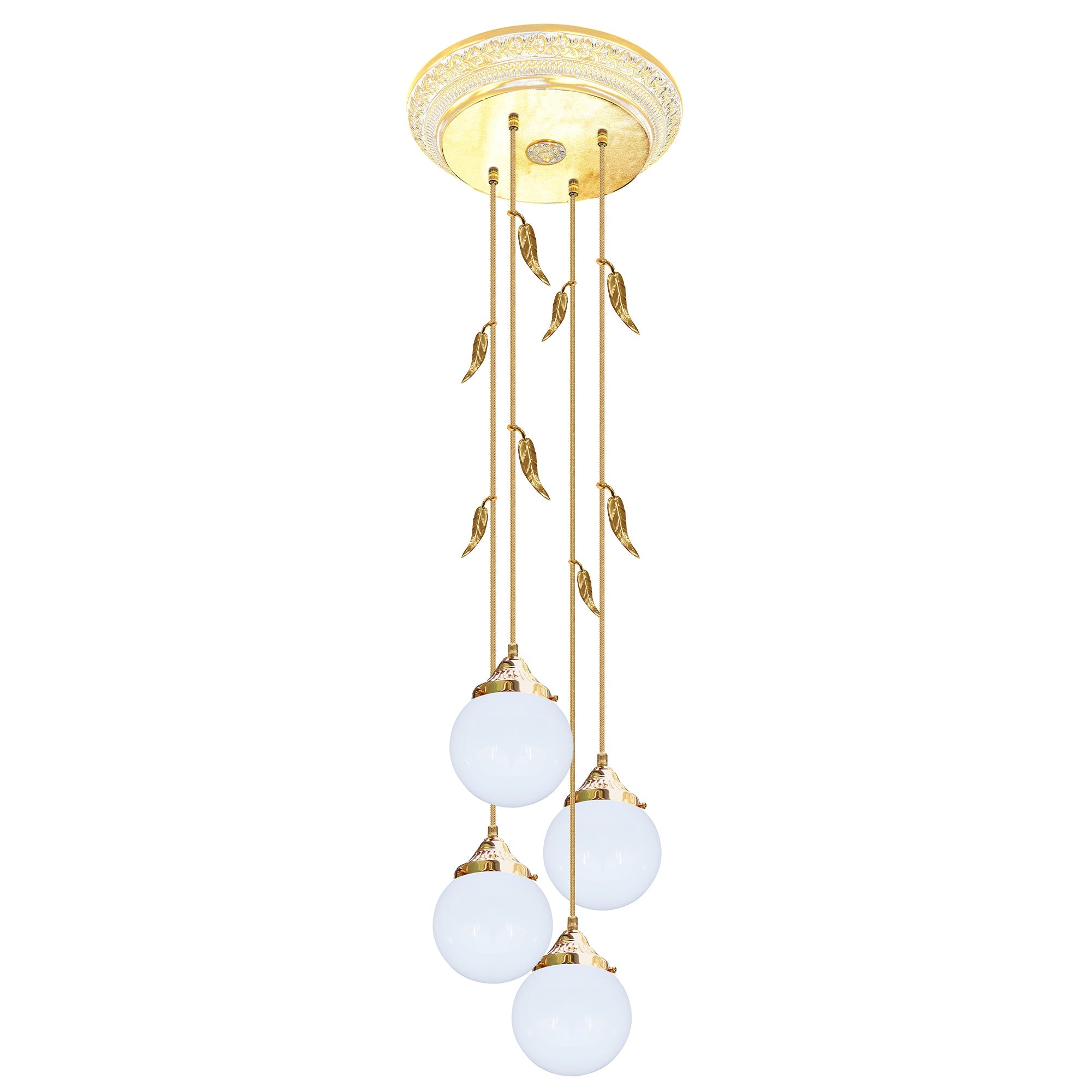 Classic Chandelier Palermo I Glass