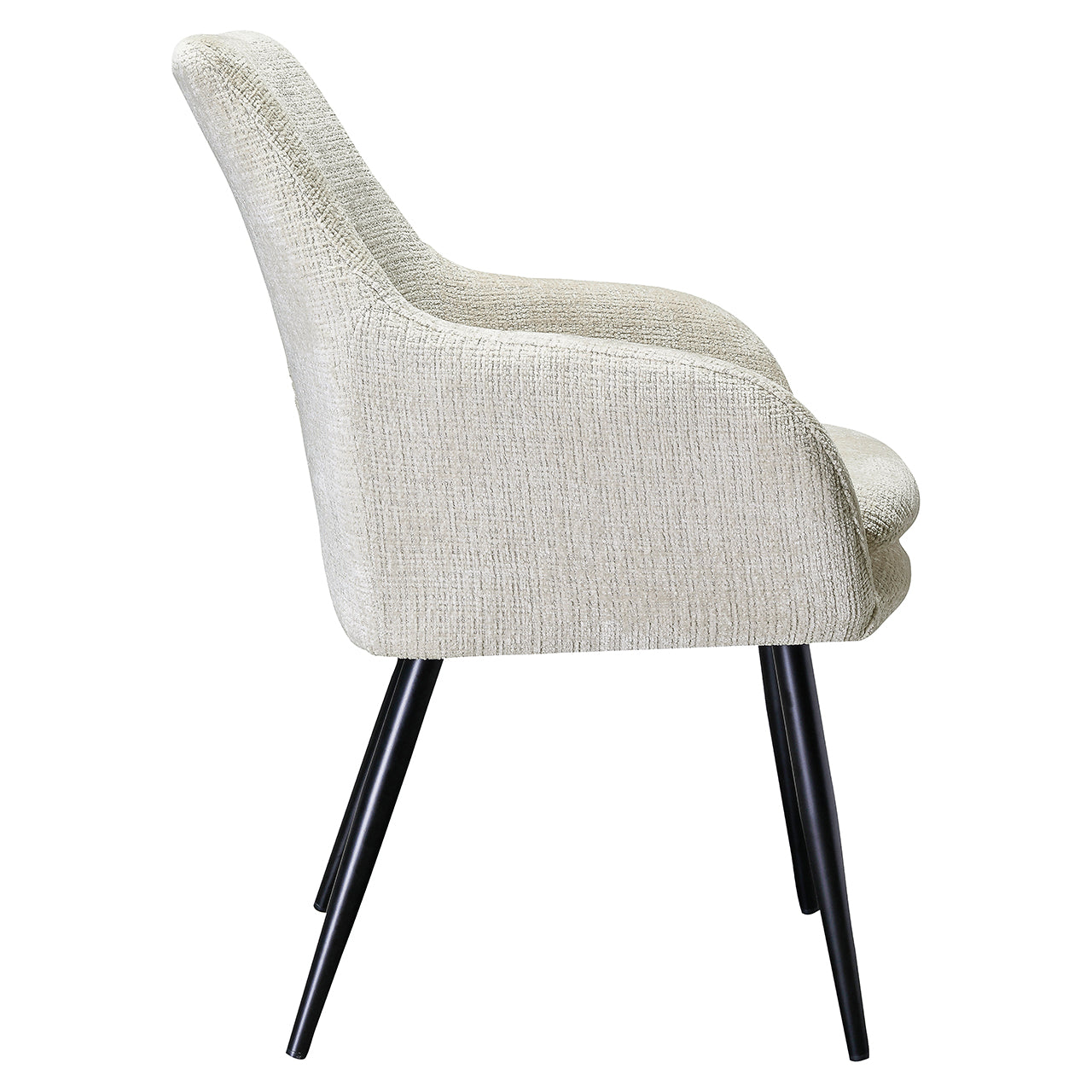 Stoel Chrissy beige chenille (Niagara 902 beige Chenille)