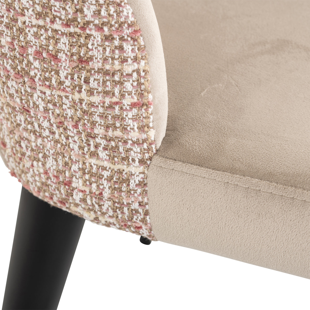 Dining chair Tabitha trendy rose (Set of 2)