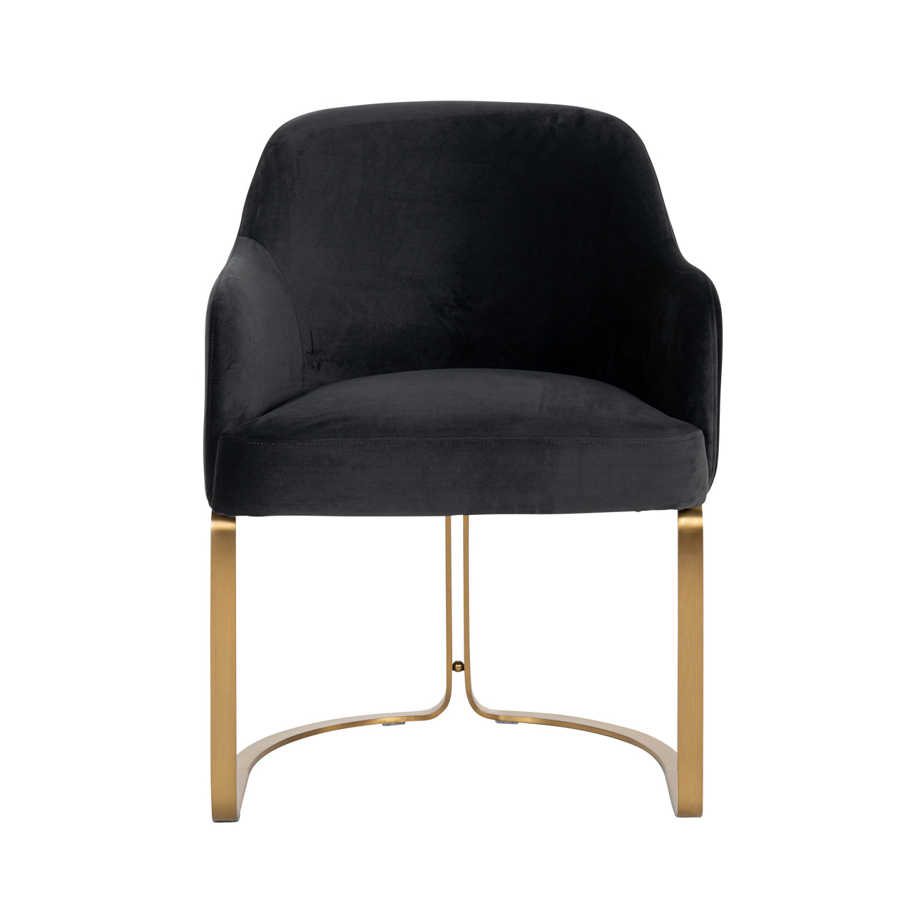 Dining chair Hadley quartz anthracite fire retardant
