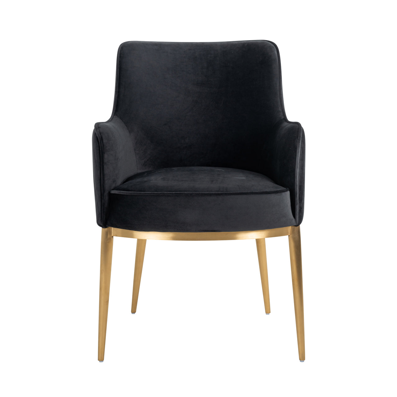 Dining chair Breeze quartz anthracite fire retardant (Set of 2)