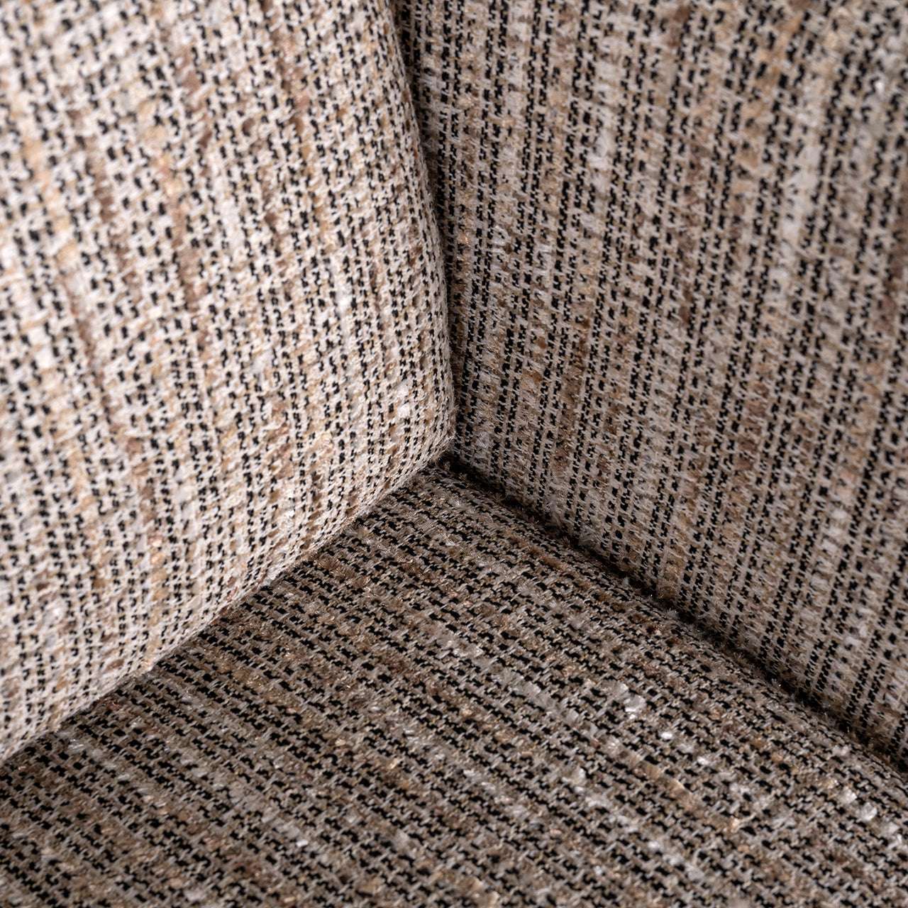 Swivel lounge chair Turner beige coco (Beige)