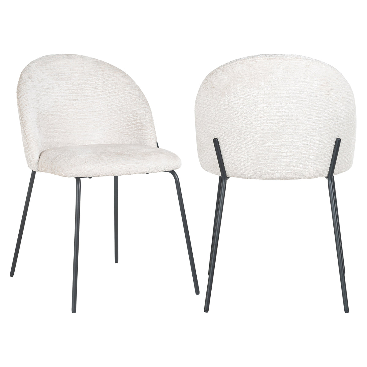 Dining chair Alyssa cream fusion (Set of 2)