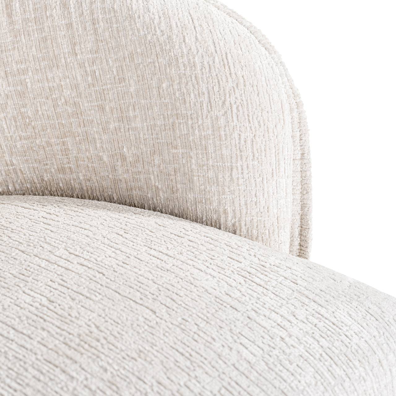 Lounge chair Maryse cream fusion (Fusion cream 02)