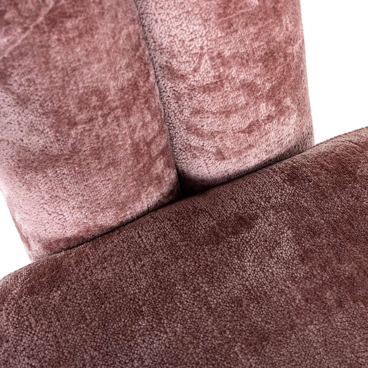 Lounge chair Dana rose chenille (Bergen 705 rose chenille)