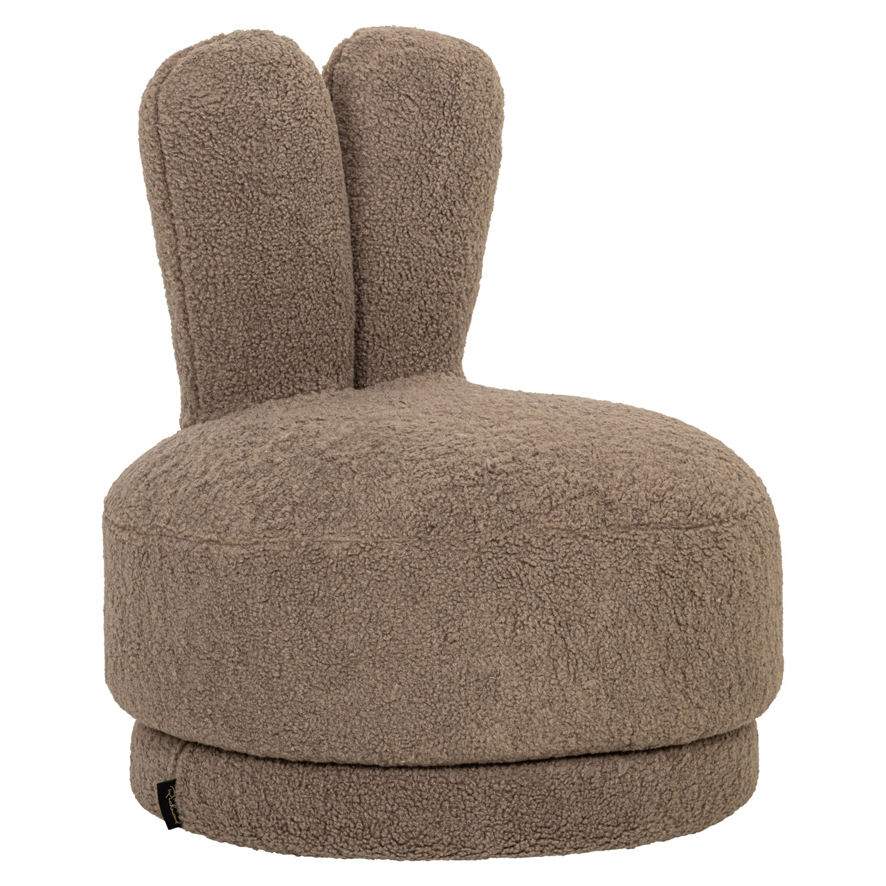 Lounge chair Bunny taupe swivel kids