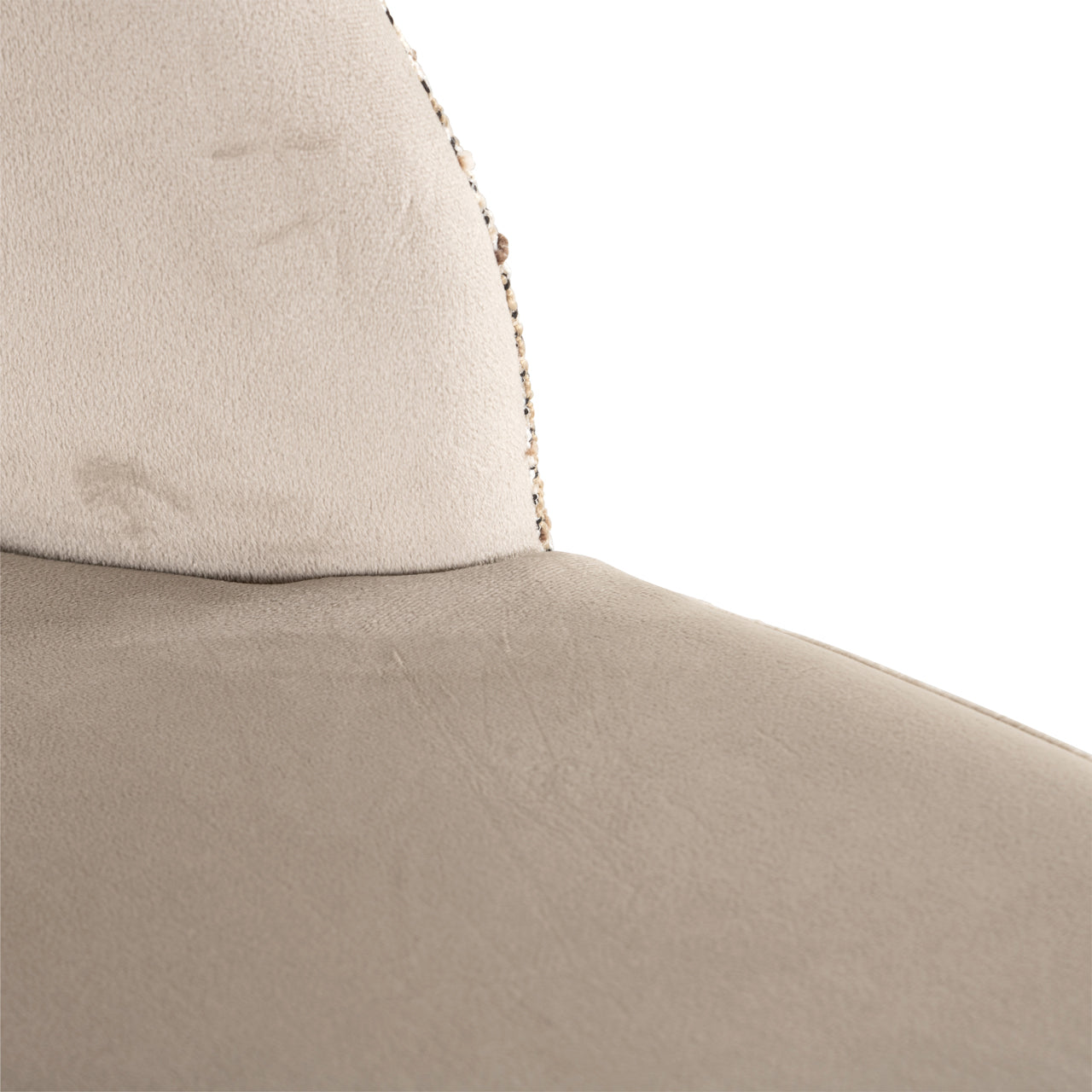 Counter stool Tabitha trendy nature fire retardant