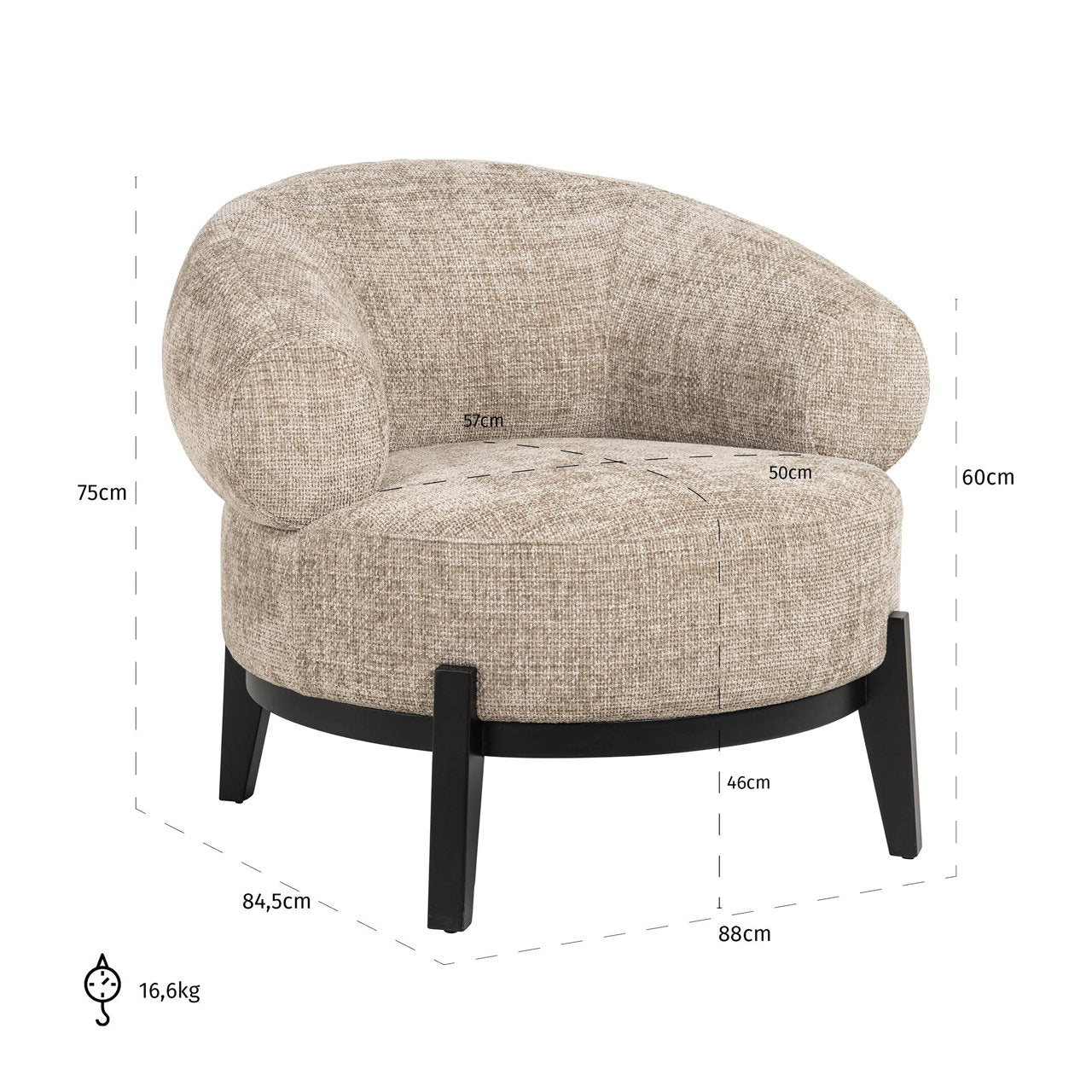 Lounge chair Montana desert renegade